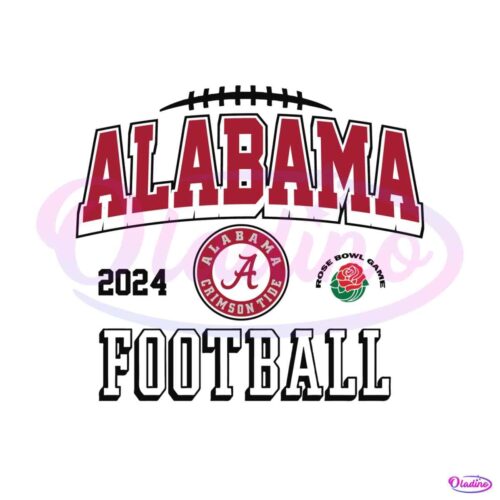 alabama-crimson-tide-football-rose-bowl-svg