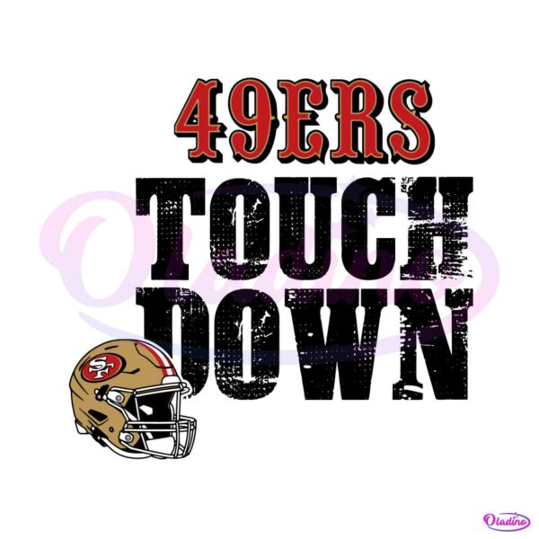 49ers-touch-down-helmet-svg-digital-download