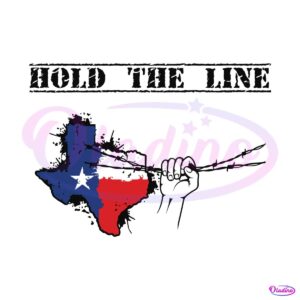 texas-hold-the-line-barbed-wire-svg