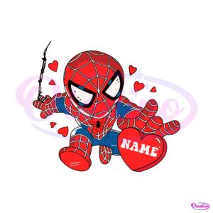 personalized-spiderman-love-valentine-svg