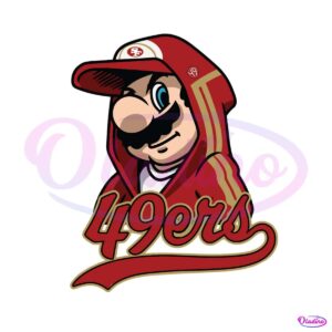 super-mario-49ers-nfl-football-svg