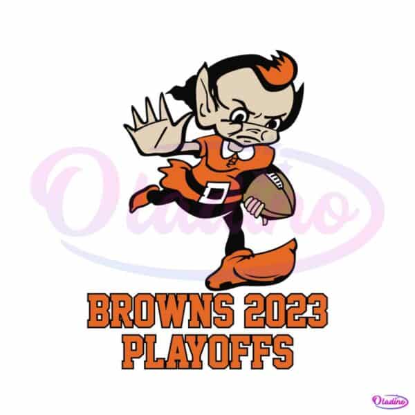 cleveland-browns-2023-playoffs-mascot-svg