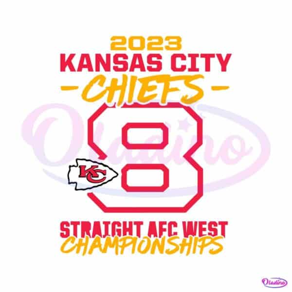kansas-city-chiefs-8-straight-afc-west-championships-svg