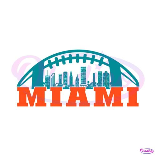 miami-football-skyline-svg-digital-download