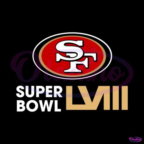 nfl-san-francisco-49ers-super-bowl-lviii-svg