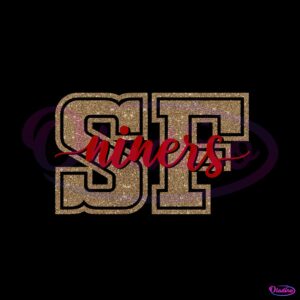 glitter-sf-niners-49ers-football-png