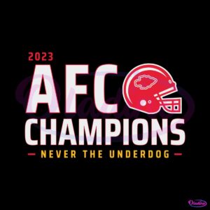 kansas-city-chiefs-afc-champions-never-the-underdog-svg