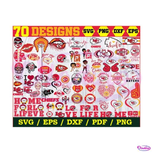 70-designs-kansas-city-chiefs-football-svg-bundle