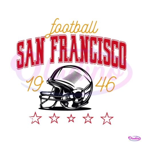 san-francisco-football-1946-helmet-svg