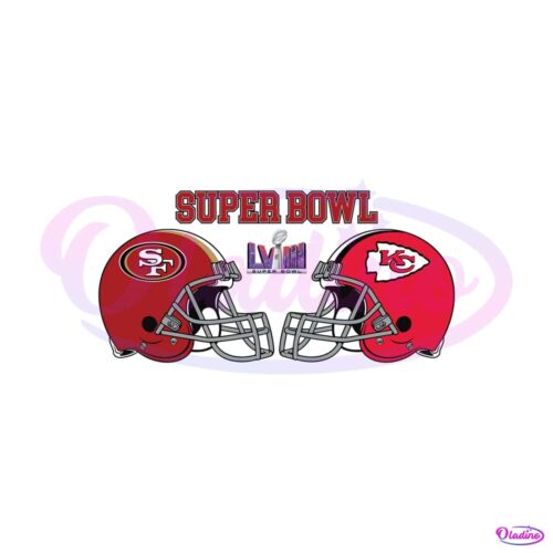 chiefs-vs-49ers-helmet-super-bowl-lviii-svg