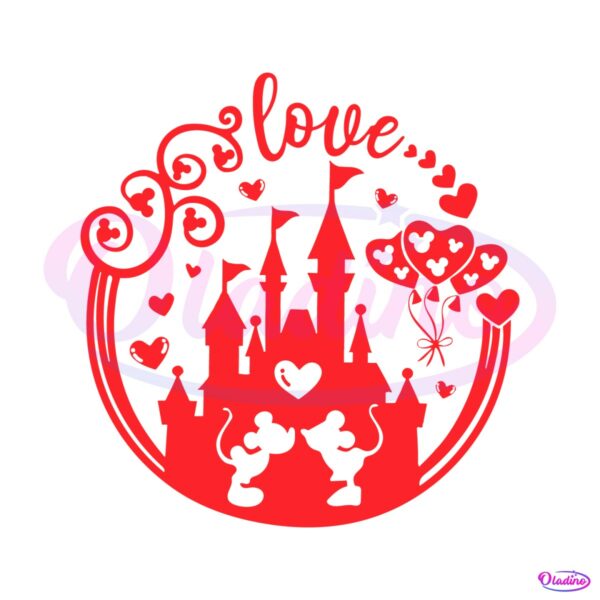 retro-mickey-mouse-valentine-castle-svg
