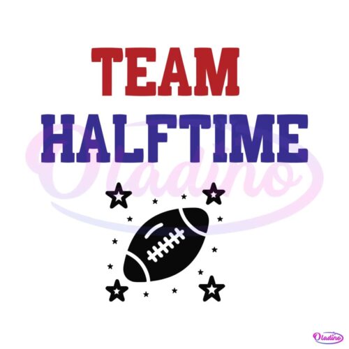 team-halftime-american-super-bowl-party-svg