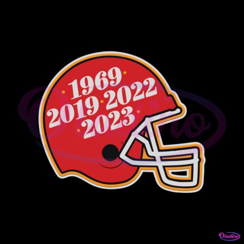 the-four-glory-years-kansas-city-helmet-svg