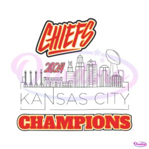 chiefs-kansas-city-champions-2024-skyline-svg