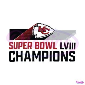 Chiefs Super Bowl LVIII Champions 2024 SVG