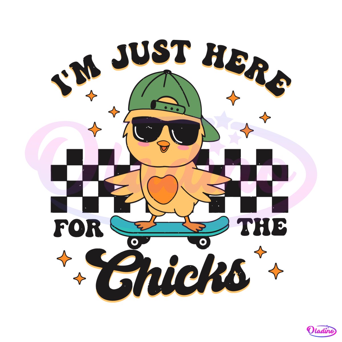 im-just-here-for-the-chicks-happy-easter-svg