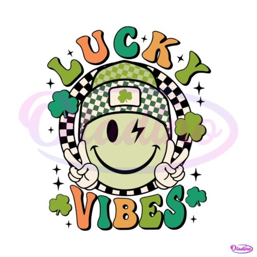 lucky-vibes-smiley-face-shamrock-svg