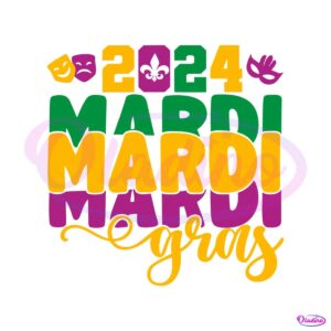 retro-2024-mardi-gras-festival-svg