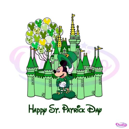 mickey-castle-happy-st-patrick-day-png