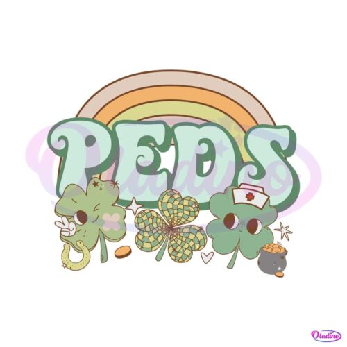 peds-pediatrics-nurse-st-patricks-day-svg