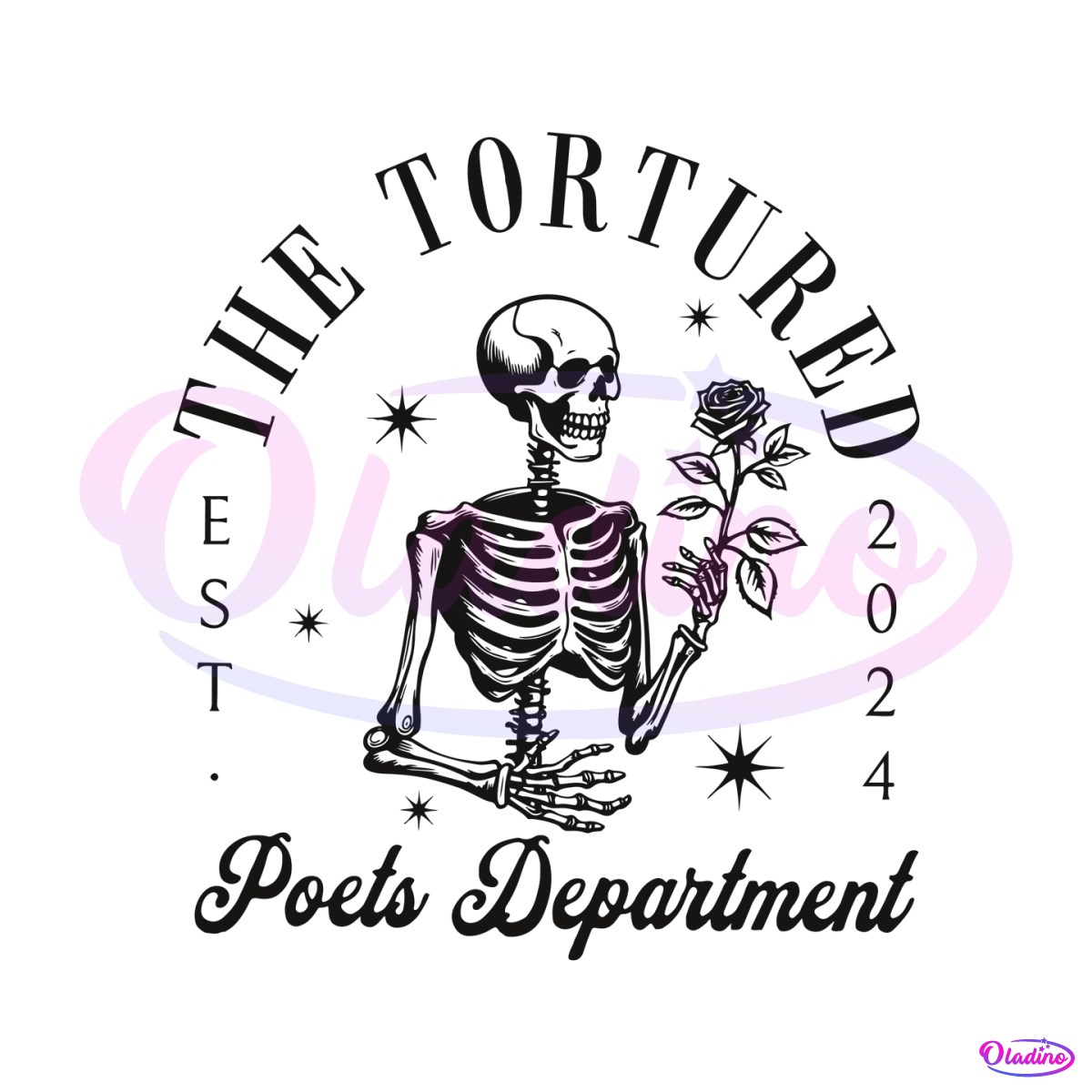 the-tortured-poets-department-skeleton-svg