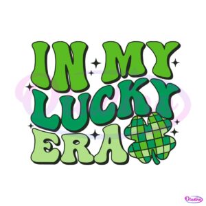 in-my-lucky-era-clover-checkerboard-svg