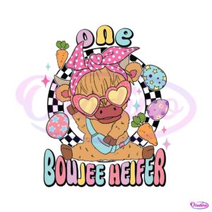 retro-one-boujee-heifer-easter-cow-svg