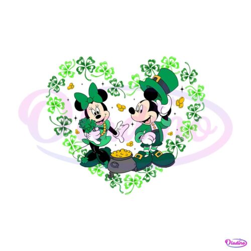 st-patricks-day-disney-minnie-mickey-lucky-heart-png