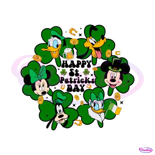disney-characters-friends-happy-st-patricks-day-svg