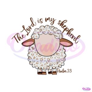 the-lord-is-my-shepherd-christian-svg