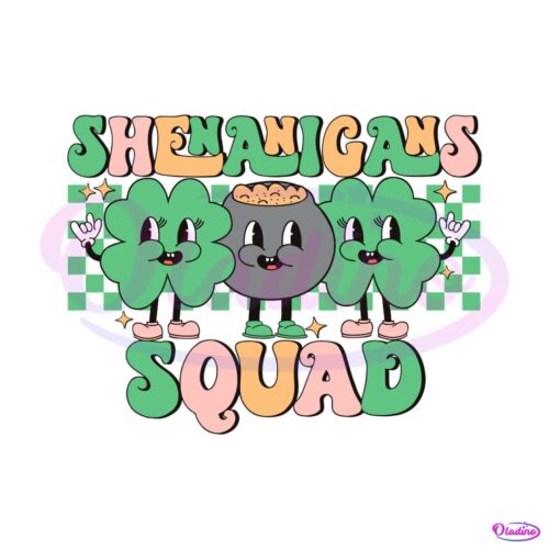 groovy-shenanigans-squad-shamrock-svg