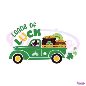 loads-of-luck-mickey-shamrock-truck-svg