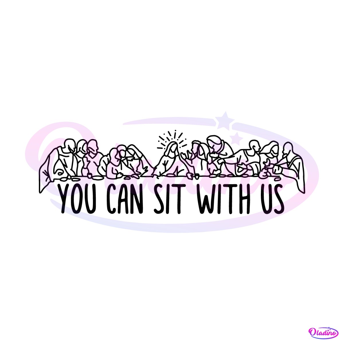 you-can-sit-with-us-christian-easter-svg