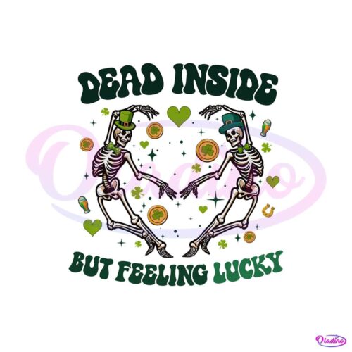 dead-inside-but-feeling-lucky-skeleton-png