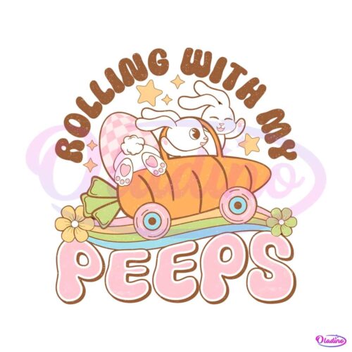 rolling-with-my-peeps-skateboard-bunny-png