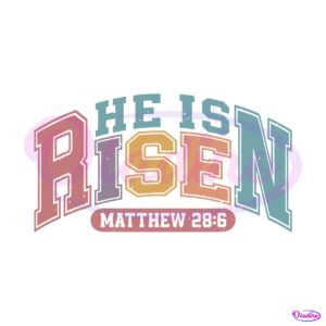 retro-he-is-risen-christian-easter-svg