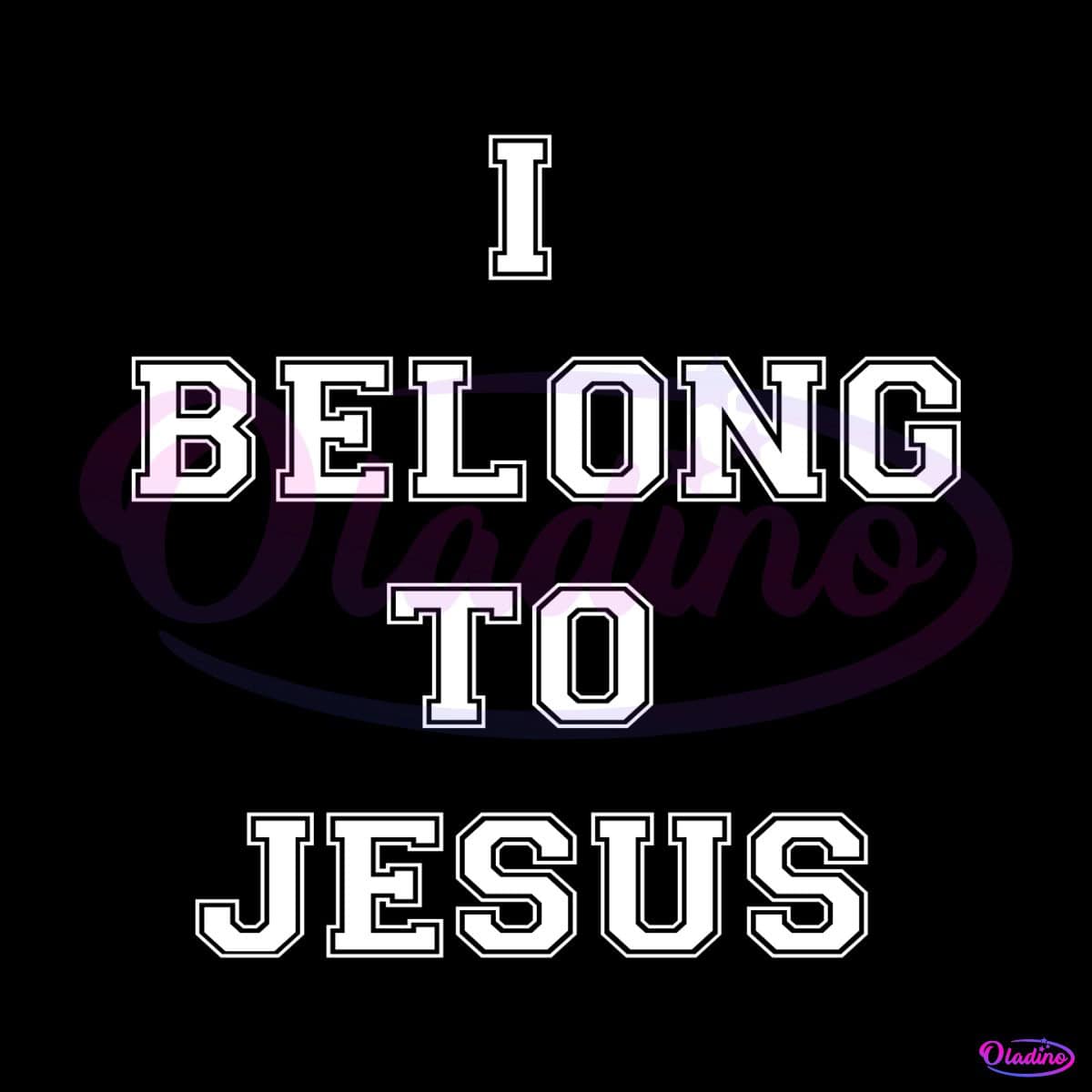 I Belong To Jesus Funny Religion Kaka SVG