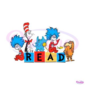 dr-seuss-friends-read-svg