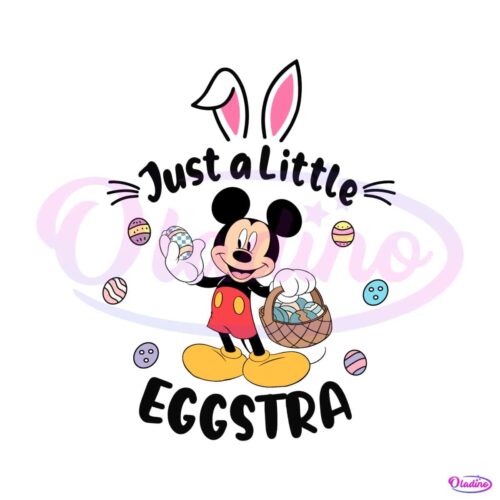 cute-mickey-just-a-little-eggstra-svg