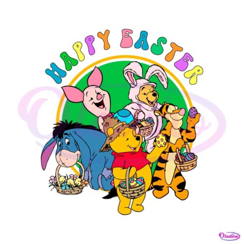 winnie-the-pooh-happy-easter-svg