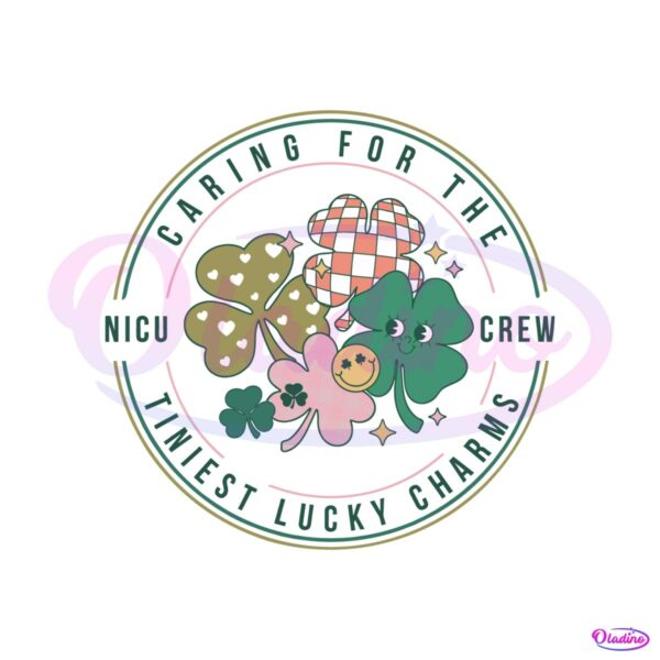 nicu-crew-caring-for-the-tinist-lucky-charm-svg