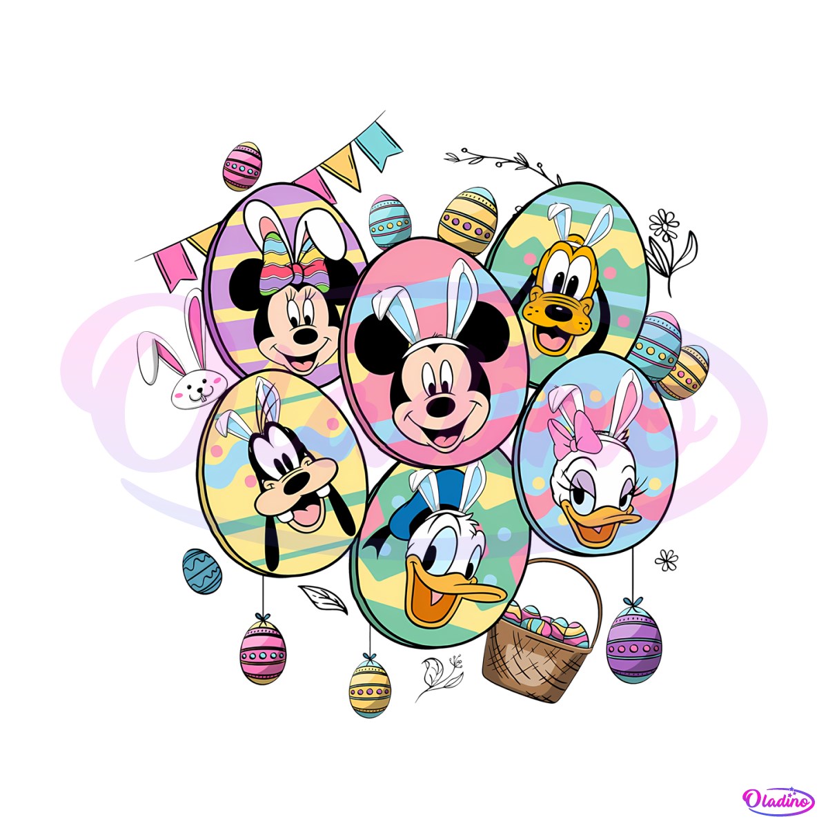 mickey-friends-with-bunny-ears-easter-eggs-png