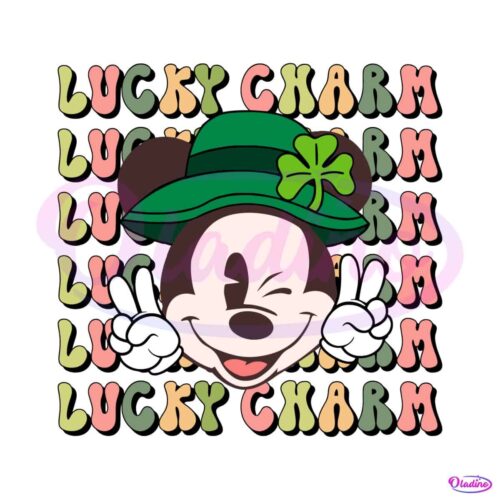 lucky-charm-mickey-mouse-svg