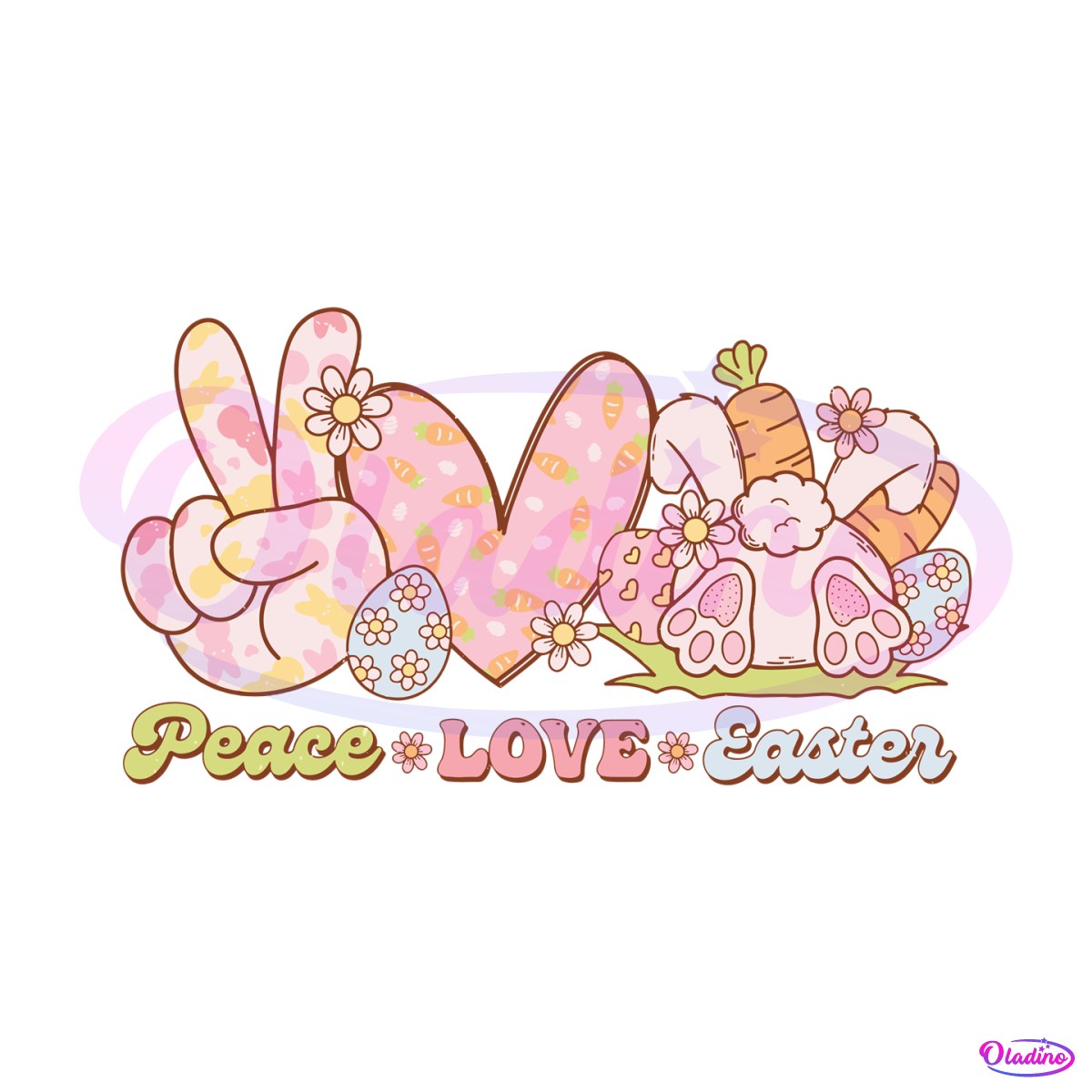 retro-peace-love-easter-bunny-svg