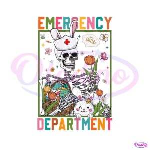 emergency-department-skeleton-nurse-easter-eggs-png