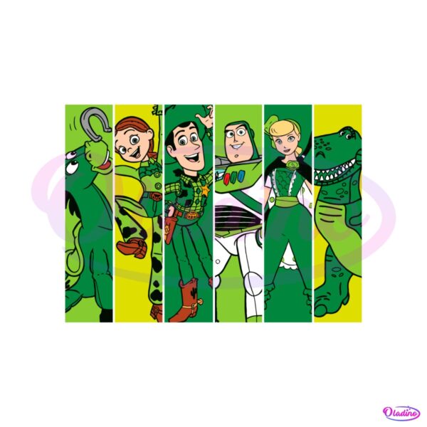 toy-story-characters-st-patricks-day-svg