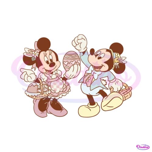 mickey-and-minnie-easter-eggs-svg