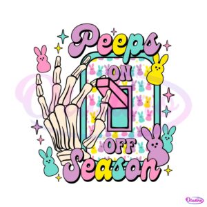 peeps-season-mode-on-skeleton-hand-svg