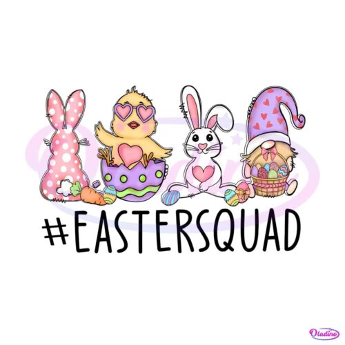 easter-squad-bunny-chicks-eggs-png