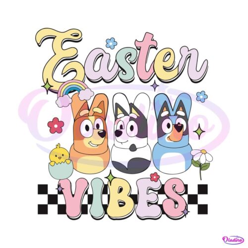 easter-vibes-bluey-friends-svg